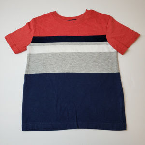 Circo Boys T-Shirt Size 4T Striped Short Sleeve